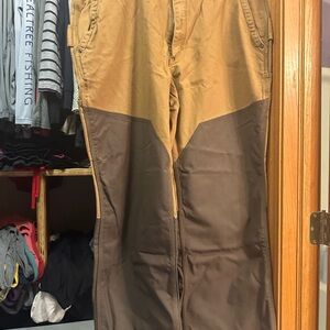 Duluth Trading Co Brown Cargo Pants Sturdy Outdoor Essential